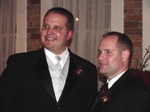 Devin and best man, Ryan Keller